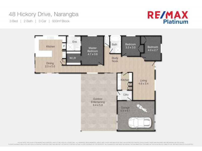 48 Hickory Drive, Narangba QLD 4504 Floorplan