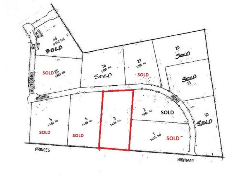 Lot 3 Bruins Road, Wandilo SA 5291