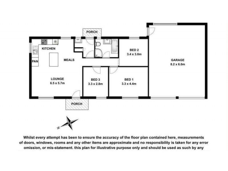 1 Allawah Street, Mount Gambier SA 5290 Floorplan
