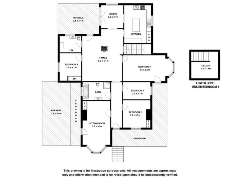 8 Carthew Street, Mount Gambier SA 5290 Floorplan