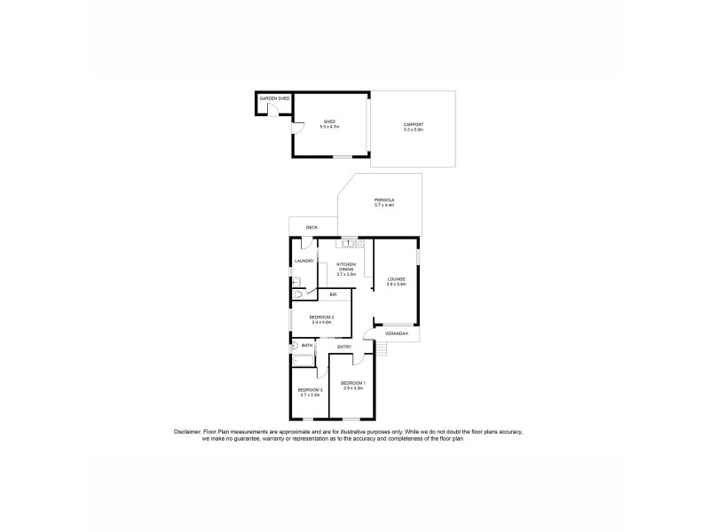 8 Smith Street, Mount Gambier SA 5290 Floorplan