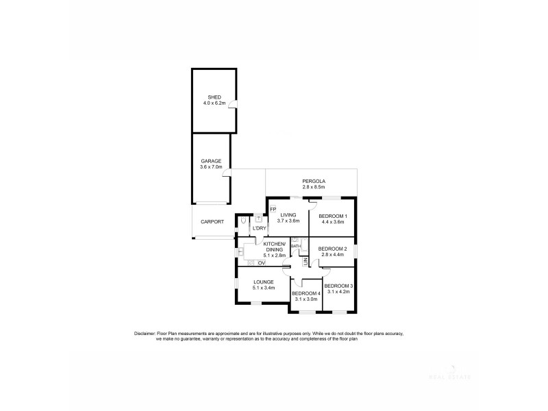 6 Strangways Street, Mount Gambier SA 5290 Floorplan