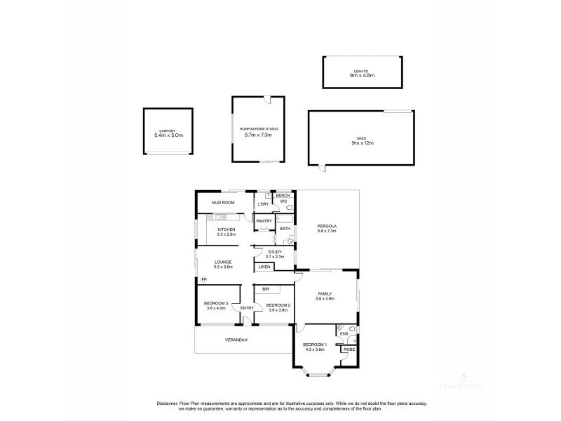 36 Millard Way, Kalangadoo SA 5278 Floorplan