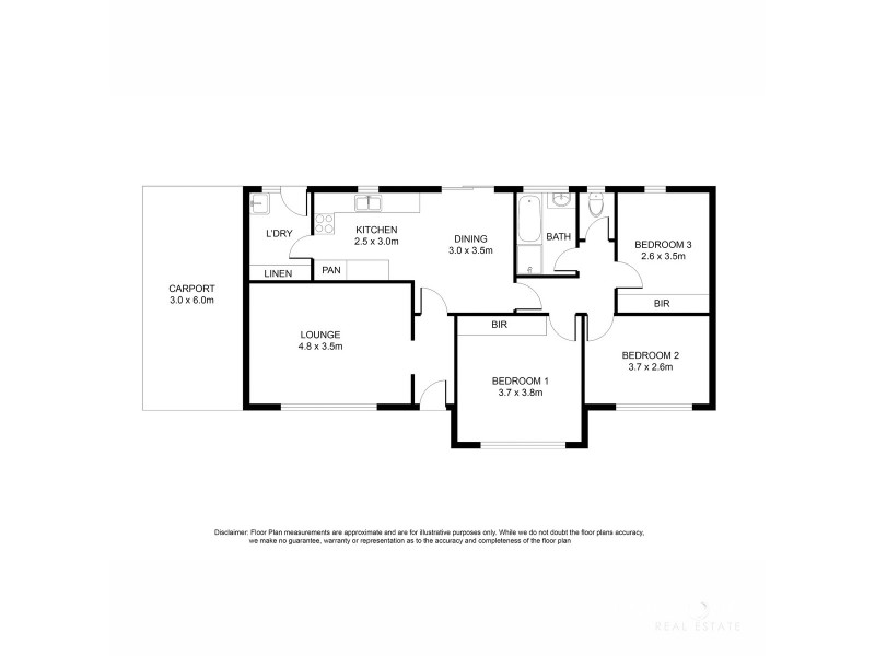 1 Tamina Court, Mount Gambier SA 5290 Floorplan
