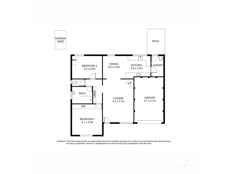 1/10 Herbert Street, Mount Gambier SA 5290 Floorplan