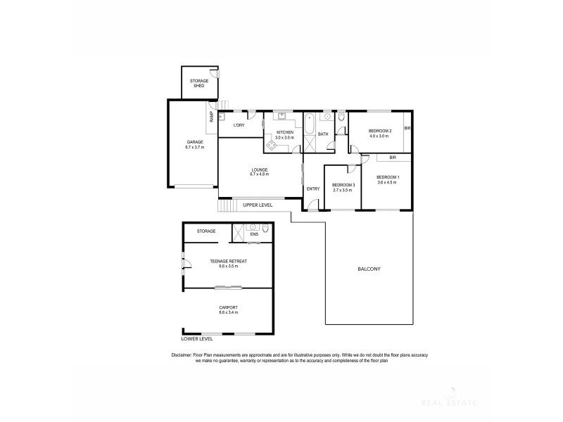 23 Lake Terrace West, Mount Gambier SA 5290 Floorplan