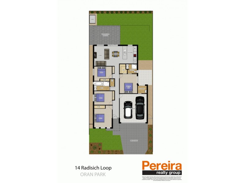 14 Radisich Loop, Oran Park NSW 2570 Floorplan