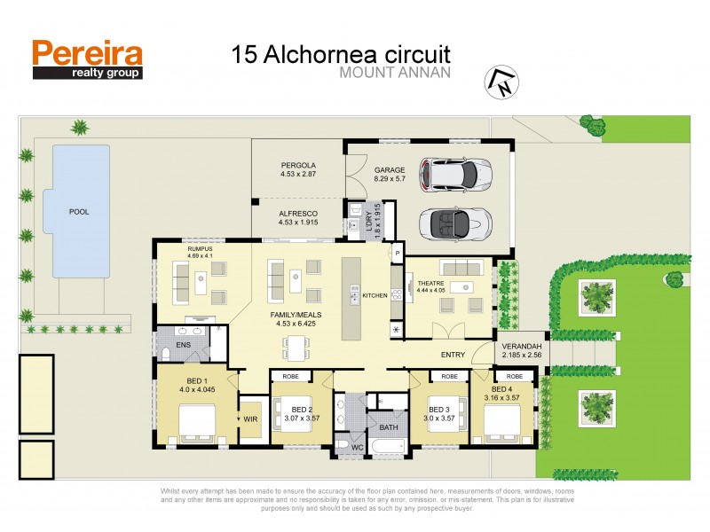 15 Alchornea Circuit, Mount Annan NSW 2567 Floorplan