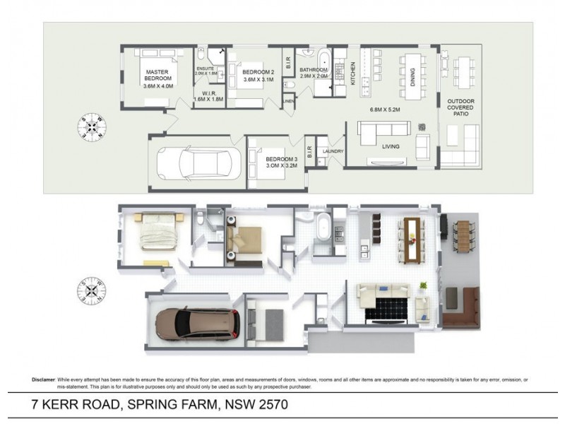 7 Kerr Road, Spring Farm NSW 2570 Floorplan