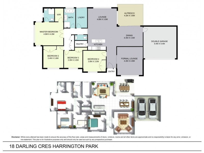 18 Darling Crescent, Harrington Park NSW 2567 Floorplan