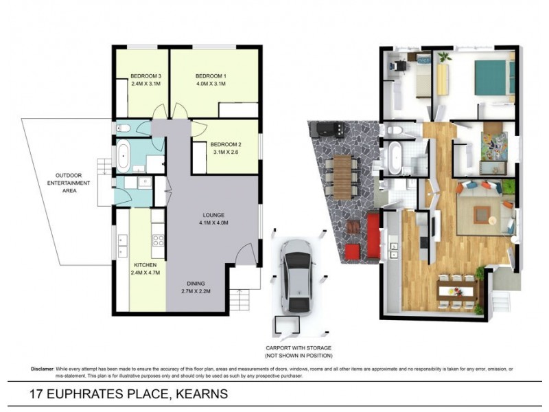 17 Euphrates Place, Kearns NSW 2558 Floorplan