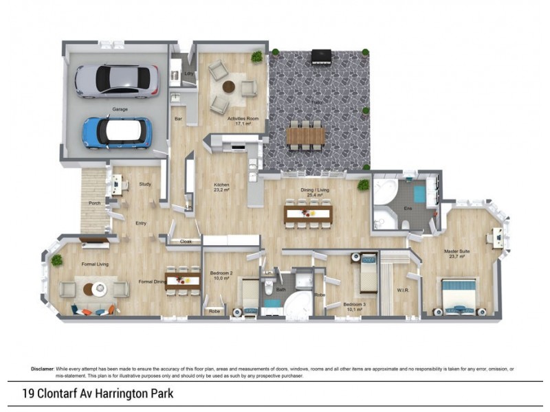 19 Clontarf Ave, Harrington Park NSW 2567 Floorplan