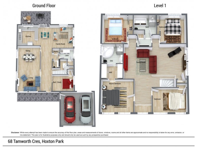 68 Tamworth Crescent, Hoxton Park NSW 2171 Floorplan
