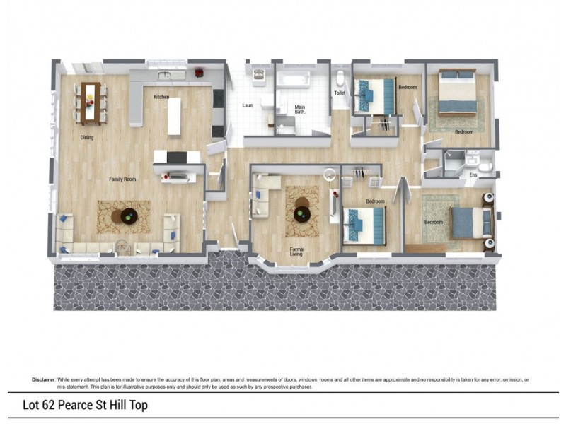 Lot 62 Pearce Street, Hill Top NSW 2575 Floorplan
