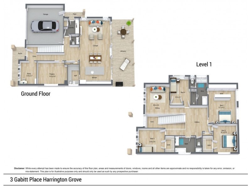 3 Gabitt Place, Harrington Park NSW 2567 Floorplan
