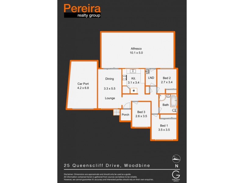 25 Queenscliff Drive, Woodbine NSW 2560 Floorplan