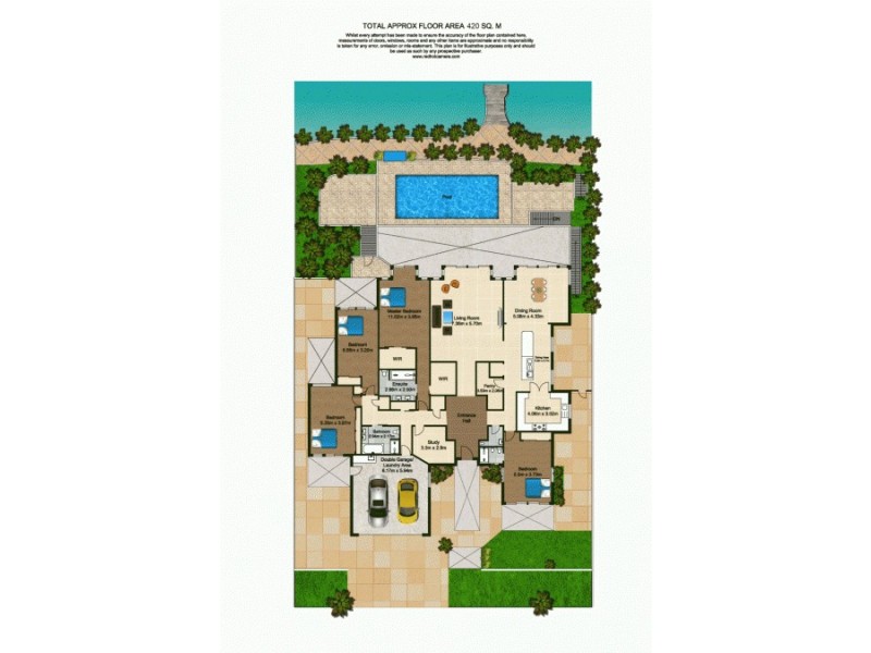 94 Cabana Bvd, Benowa Waters QLD 4217 Floorplan