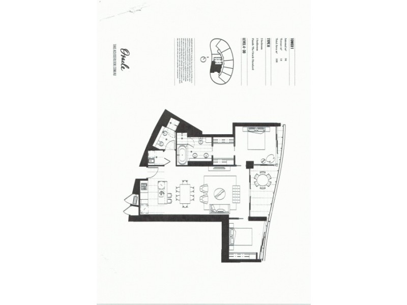 708/1 Oracle Boulevard, Broadbeach QLD 4218 Floorplan