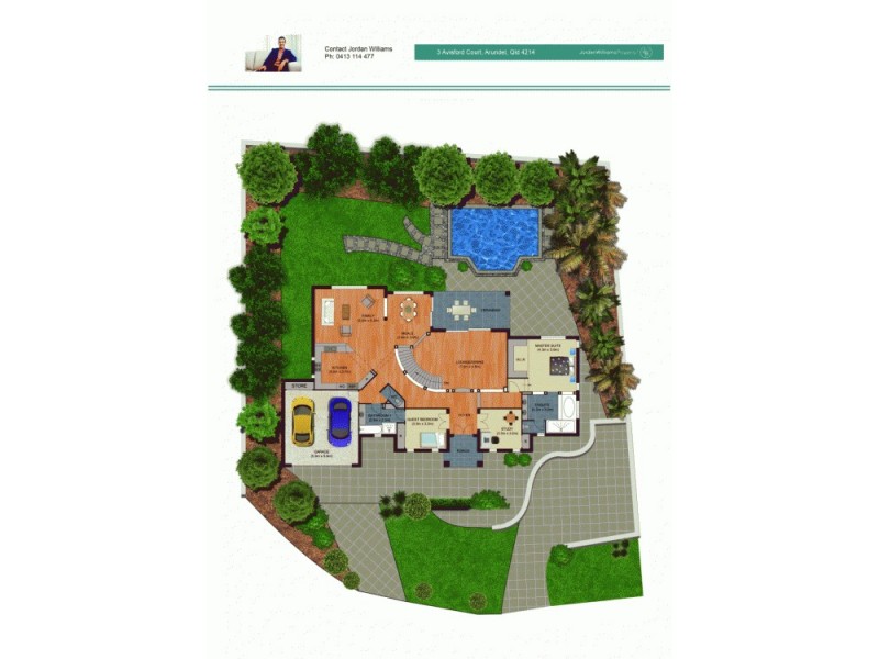 3 Avisford Court, Arundel QLD 4214 Floorplan