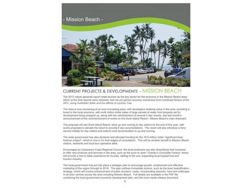 1 Oasis Estate, Mission Beach QLD 4852