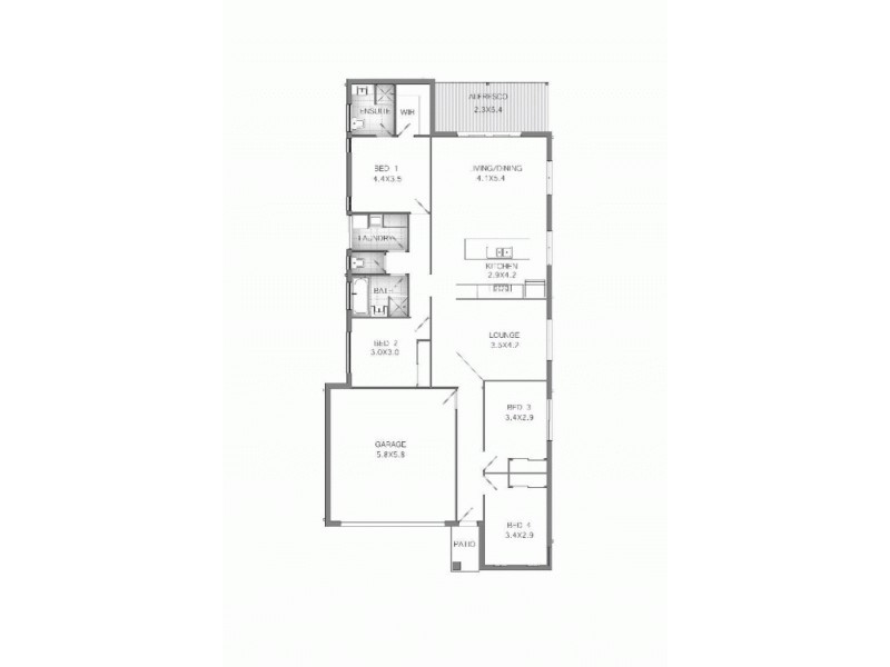 Lot 291 The Meadows Estate, Pimpama QLD 4209 Floorplan