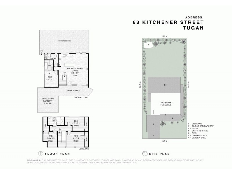 83 Kitchener Street, Tugun QLD 4224 Floorplan