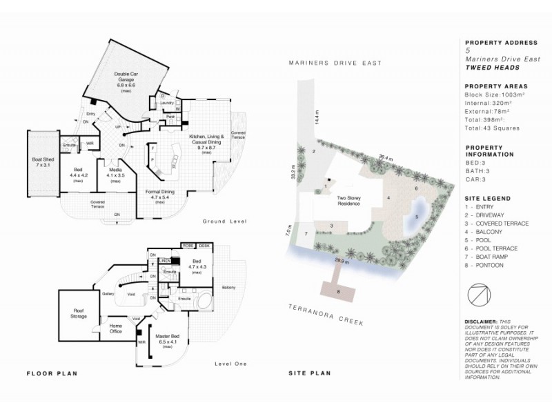 The Isle 5 Mariners Drive, Tweed Heads NSW 2485 Floorplan
