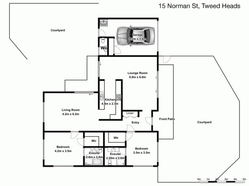 15 Norman Street, Tweed Heads NSW 2485 Floorplan