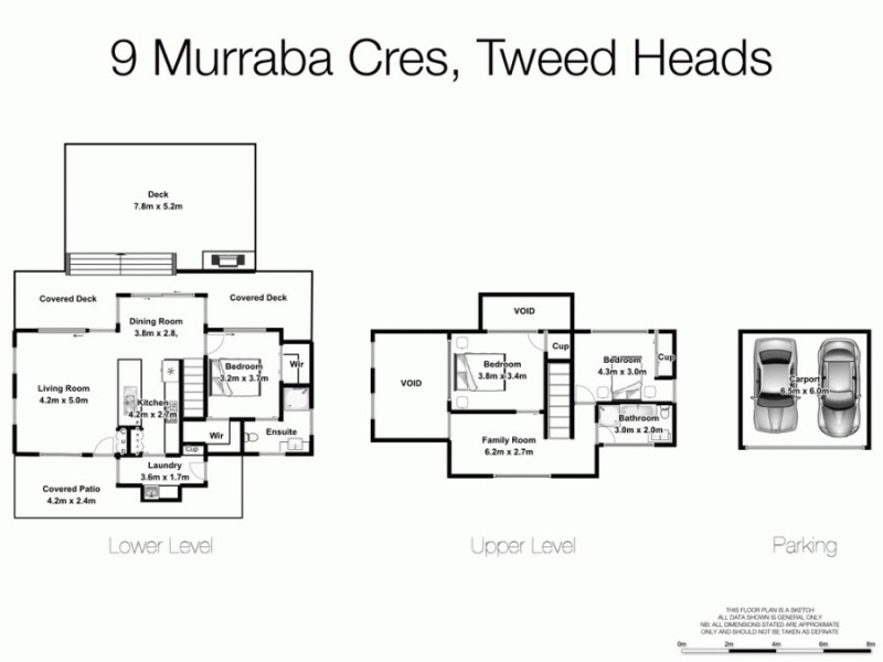 9 Murraba Crescent, Tweed Heads NSW 2485 Floorplan