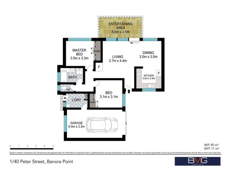 1/40 Peter Street, Banora Point NSW 2486 Floorplan
