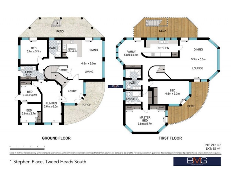 1 Stephen Place, Tweed Heads South NSW 2486 Floorplan