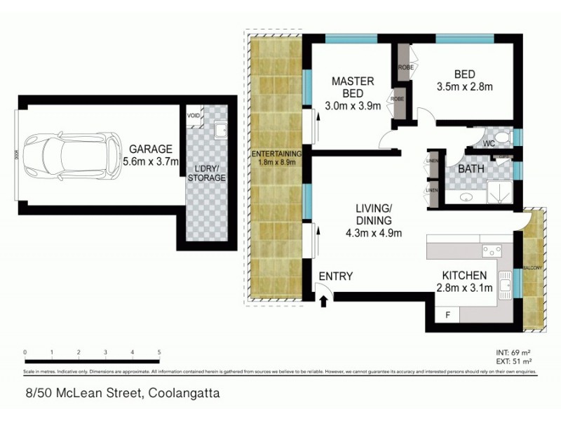 8/50 Mclean Street, Coolangatta QLD 4225 Floorplan