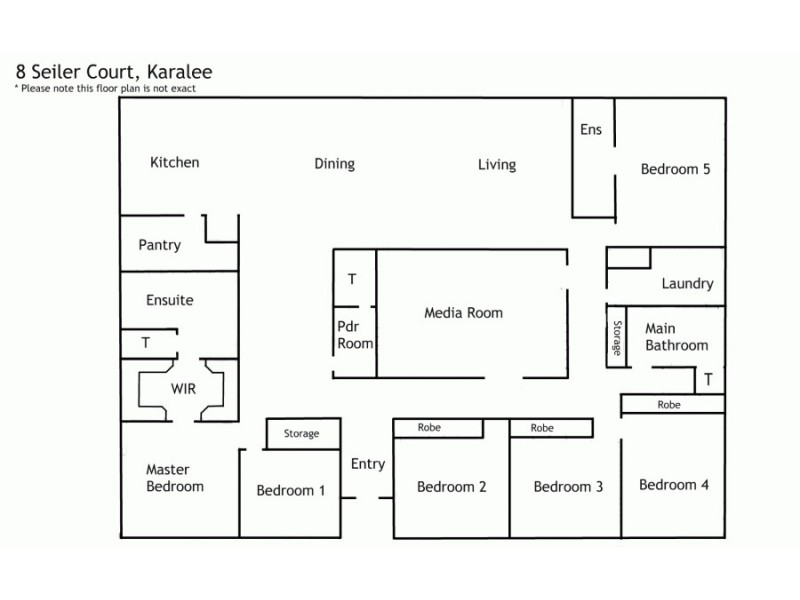 8 Seiler Court, Karalee QLD 4306 Floorplan