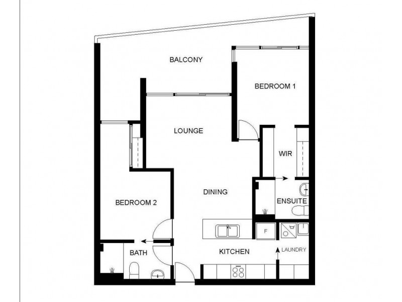 1084/9 EDMONDSTONE STREET, South Brisbane QLD 4101 Floorplan