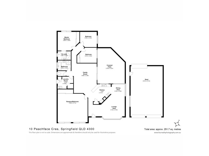 10 Peachface Crescent, Springfield QLD 4300 Floorplan