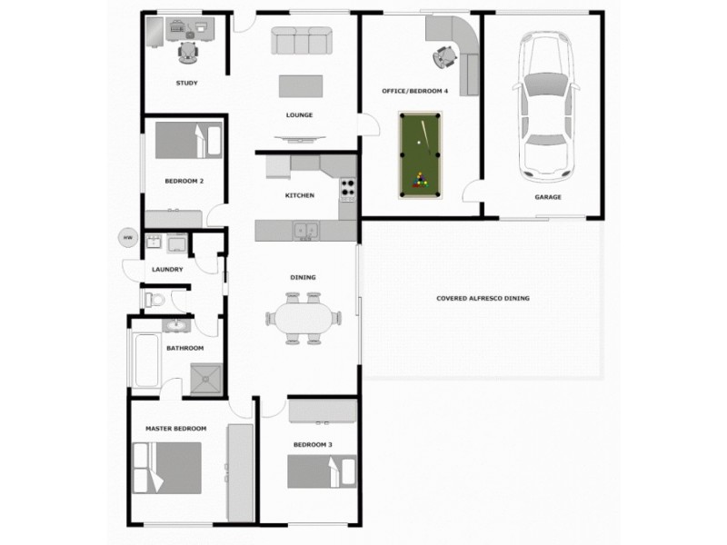 1 Kennedy Crescent, Acacia Ridge QLD 4110 Floorplan