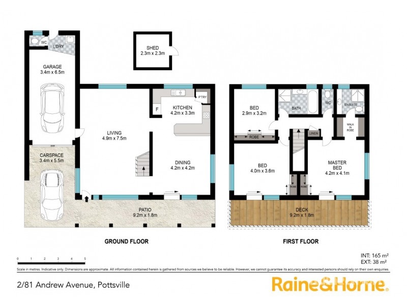 2/81 Andrew Avenue, Pottsville NSW 2489 Floorplan