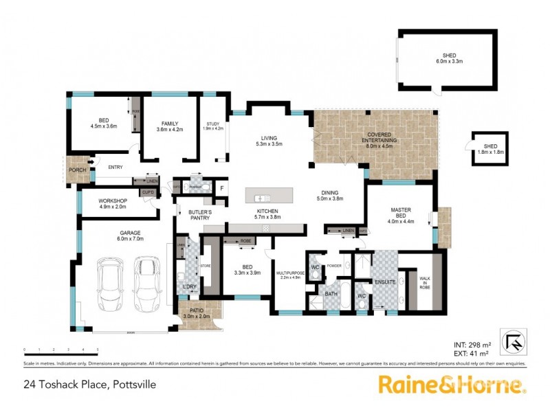 24 Toshack Place, Pottsville NSW 2489 Floorplan