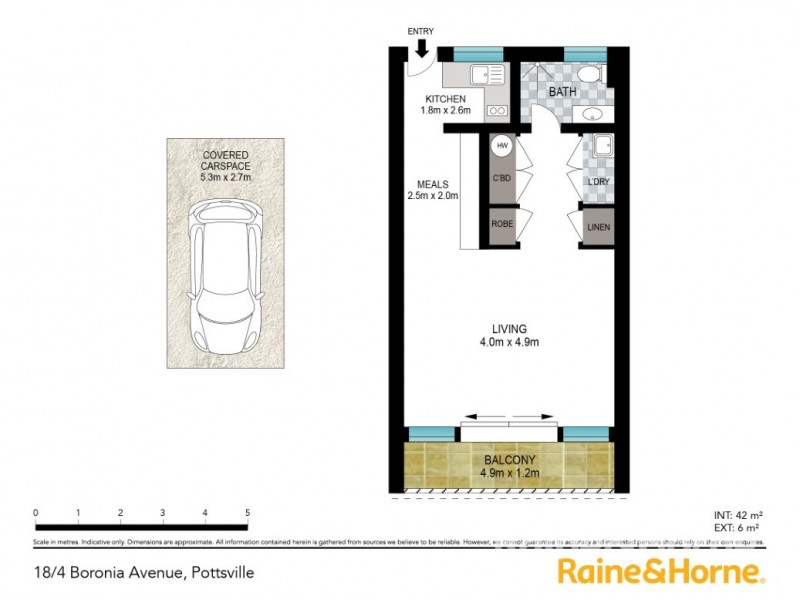 18/4 Boronia Avenue, Pottsville NSW 2489 Floorplan