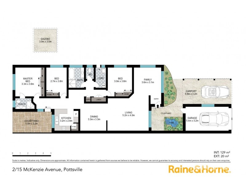 2/15 McKenzie Avenue, Pottsville NSW 2489 Floorplan
