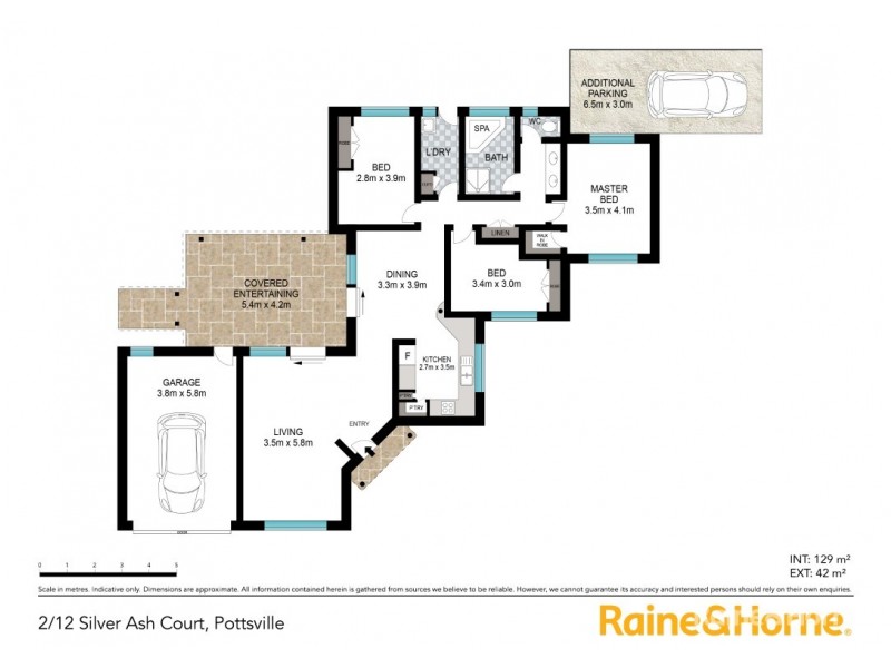 2/12 Silver Ash Court, Bogangar NSW 2488 Floorplan