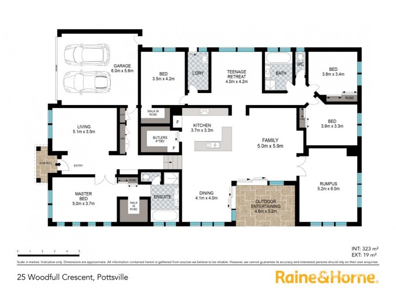25 Woodfull Crescent, Pottsville NSW 2489 Floorplan