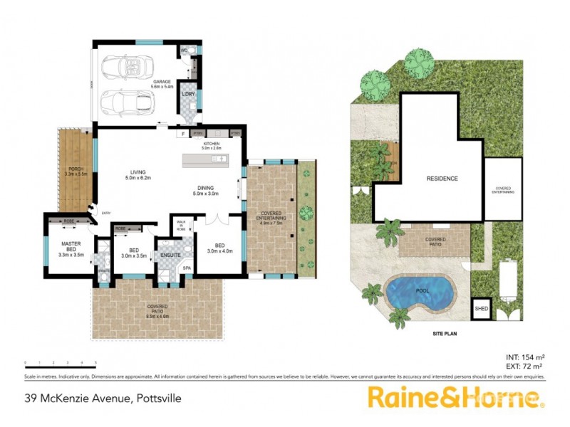 39 McKenzie Avenue, Pottsville NSW 2489 Floorplan