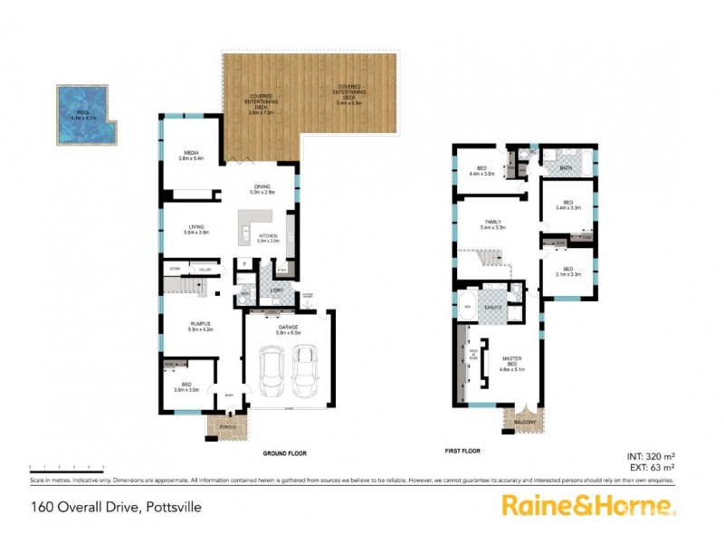 160 Overall Drive, Pottsville NSW 2489 Floorplan