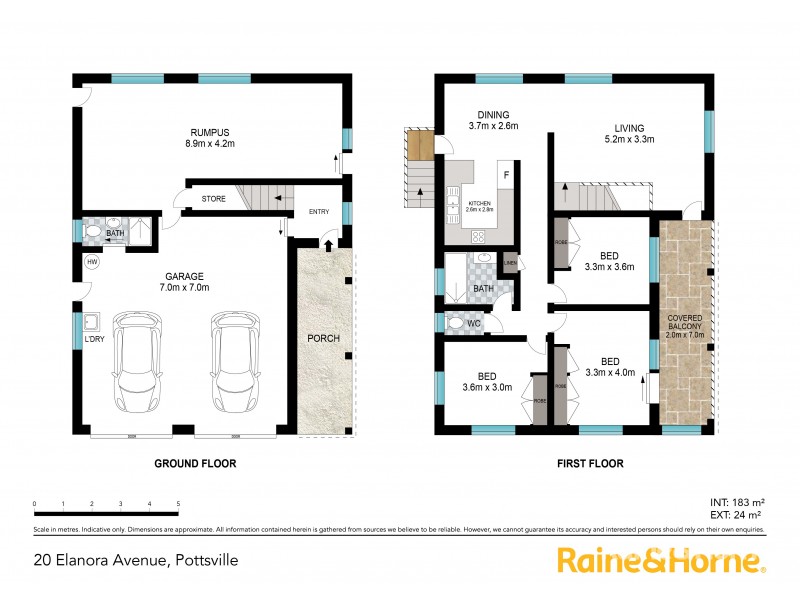 20 Elanora Avenue, Pottsville NSW 2489 Floorplan