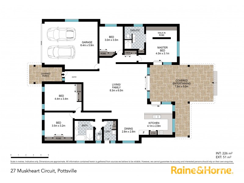 27 Muskheart Circuit, Pottsville NSW 2489 Floorplan