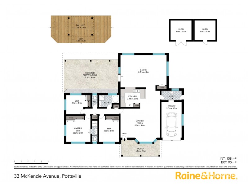 33 McKenzie Avenue, Pottsville NSW 2489 Floorplan