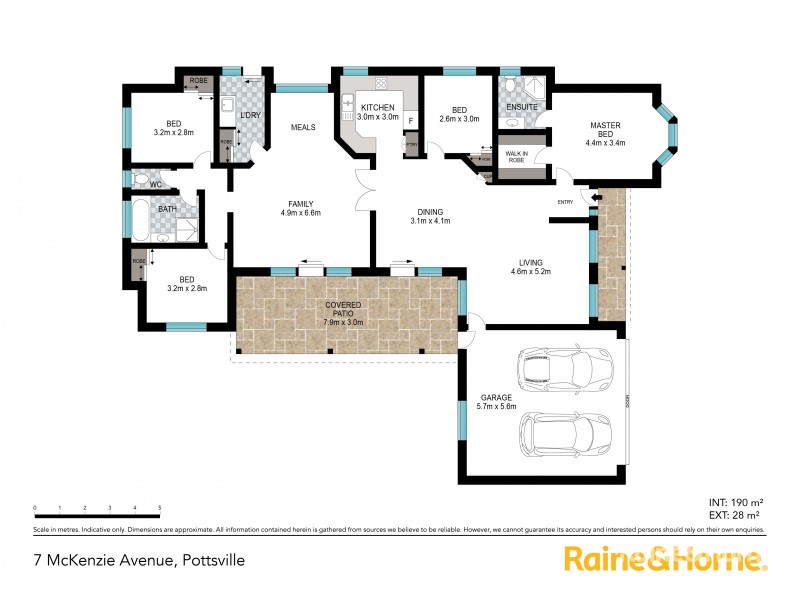 7 McKenzie Avenue, Pottsville NSW 2489 Floorplan