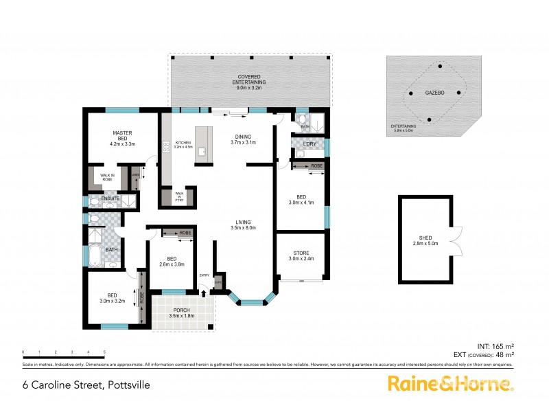 6 Caroline Street, Pottsville NSW 2489 Floorplan