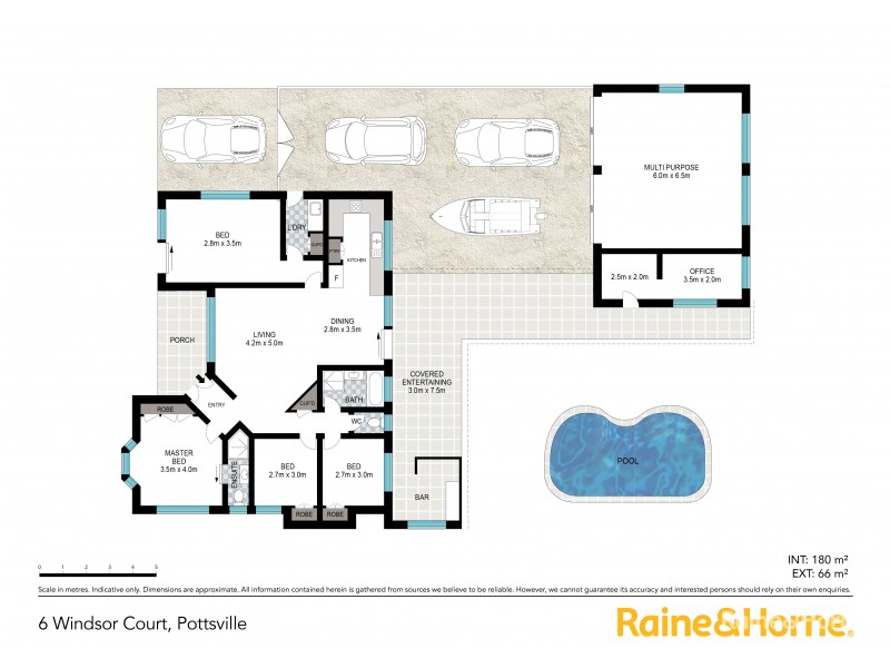 6 Windsor Court, Pottsville NSW 2489 Floorplan